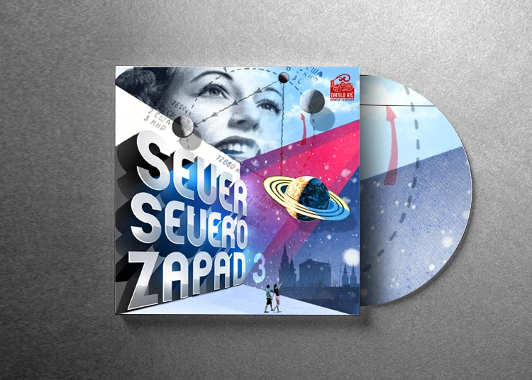 Sever Severo Zapad 3 compilation sleeve and disc artwork.