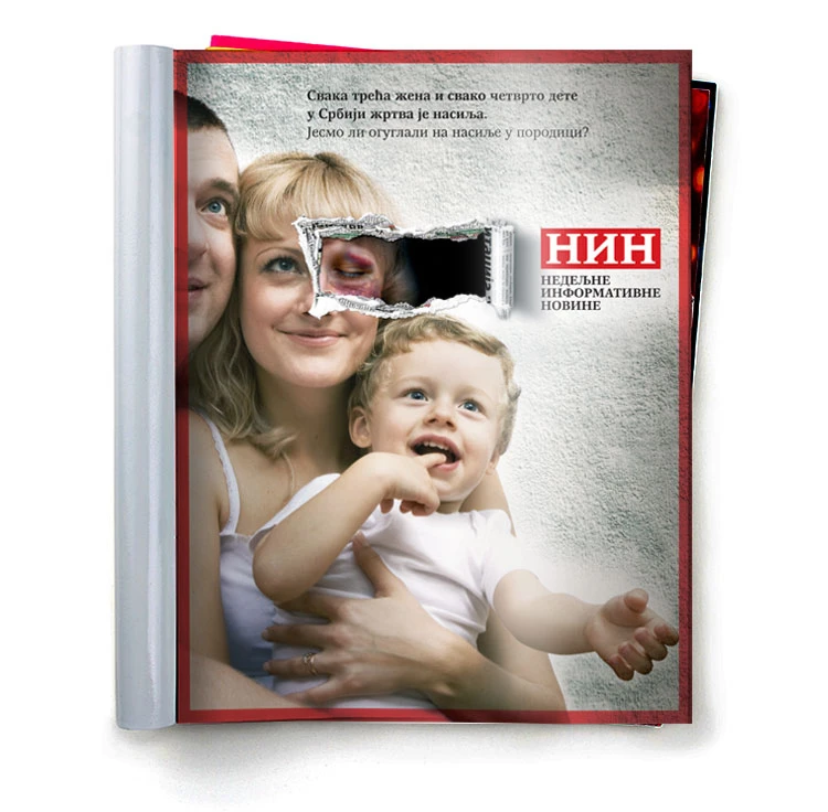 Fourth NIN campaign print application.